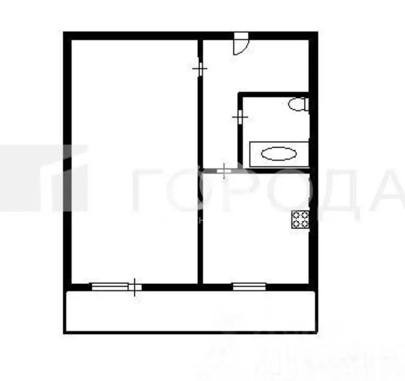 1-к кв. Новосибирская область, Новосибирск ул. Дмитрия Шмонина, 10/2 ... - Фото 2