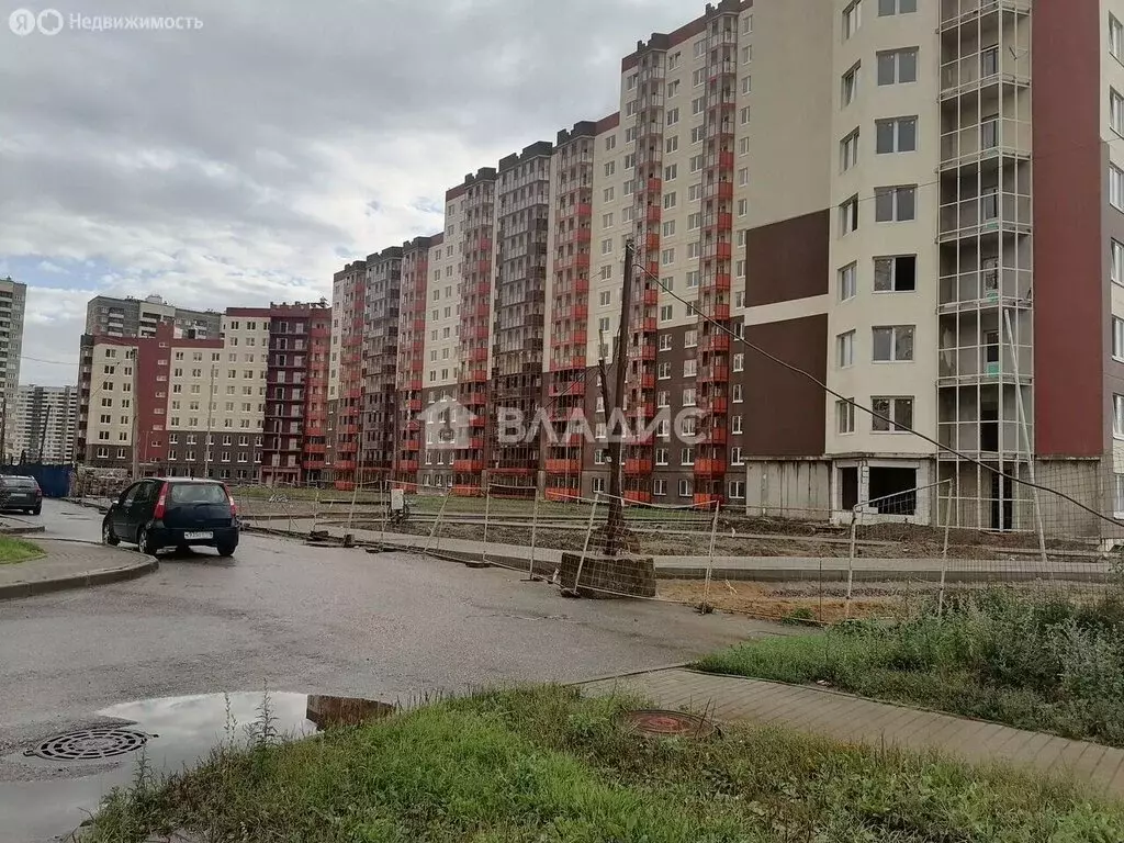 2-комнатная квартира: Мурино, улица Шоссе в Лаврики, 78к1 (69.9 м) - Фото 1