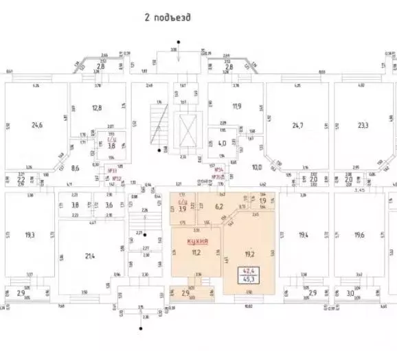 Продаётся 1-к квартира, 45.3 м - Фото 1