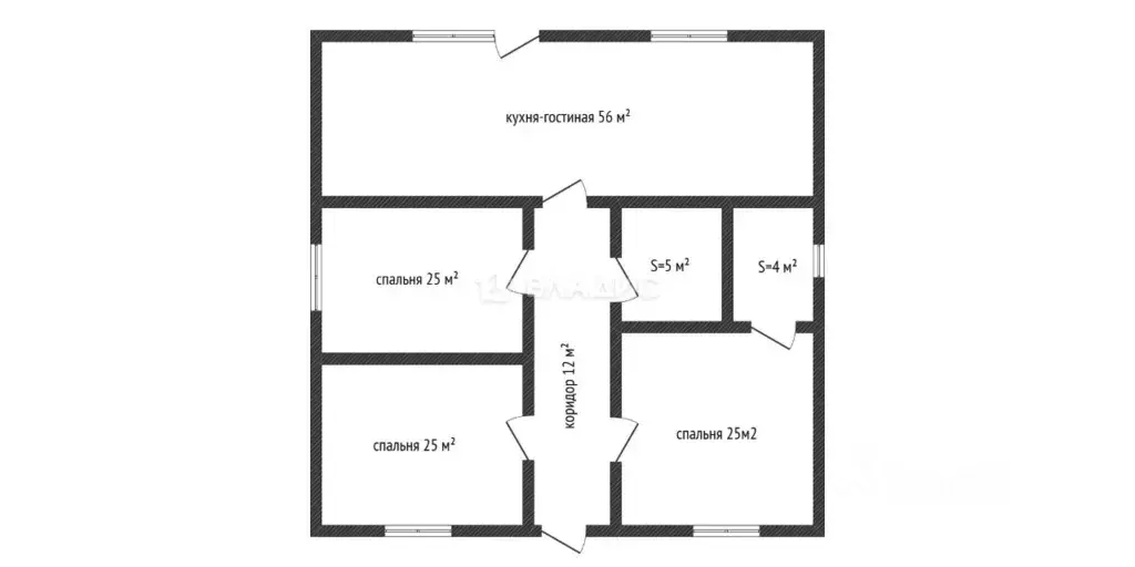 Дом в Адыгея, Майкоп ул. Владимира Высоцкого, 10 (168 м) - Фото 2
