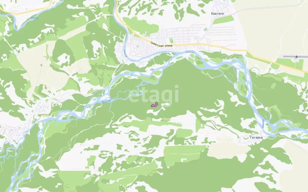 Участок в Усть-Коксинский район, село Усть-Кокса (330 м) - Фото 2