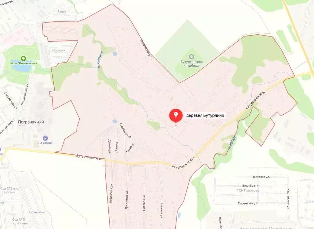 Участок в Московская область, Серпухов городской округ, д. Бутурлино  ... - Фото 1