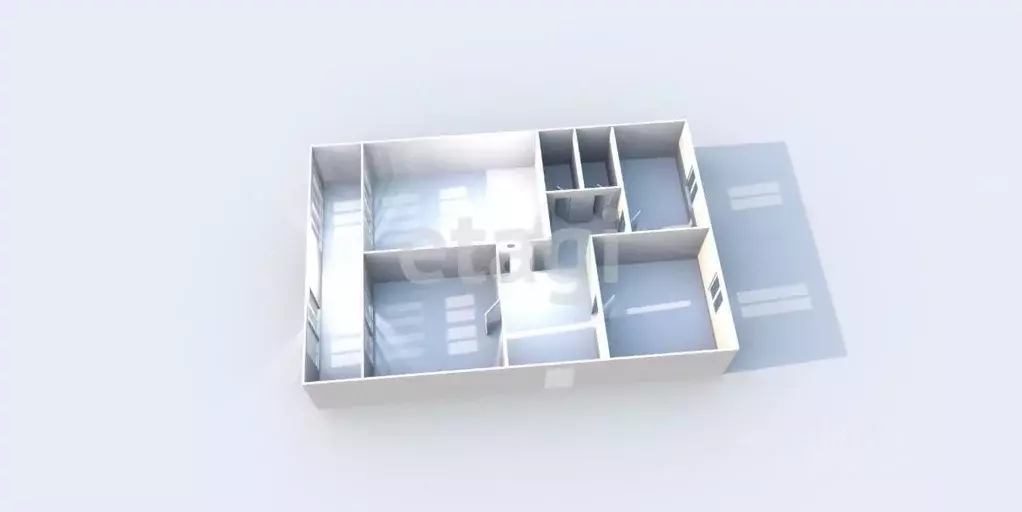 3-к кв. Сахалинская область, Анивский городской округ, с. Троицкое ул. ... - Фото 2