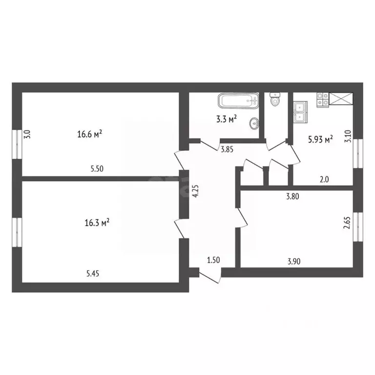 3-к кв. Крым, Феодосия ул. Богаевского, 3 (66.3 м) - Фото 1