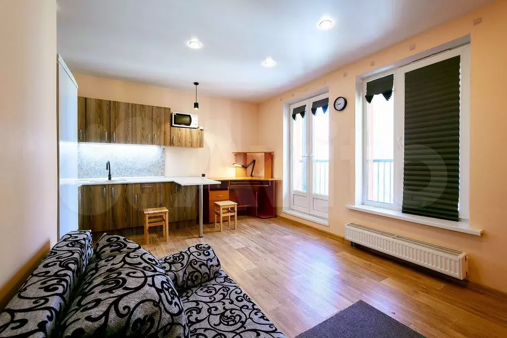 Квартира-студия, 26,1 м, 9/19 эт. - Фото 1