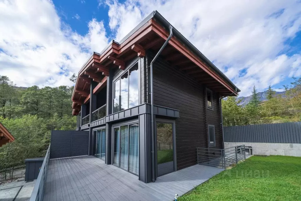 Дом в Краснодарский край, Сочи Красная Поляна пгт, ул. Ачишховская, ... - Фото 0