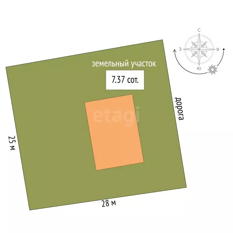 Дом в село Заозерье, Полярная улица (90.1 м) - Фото 2