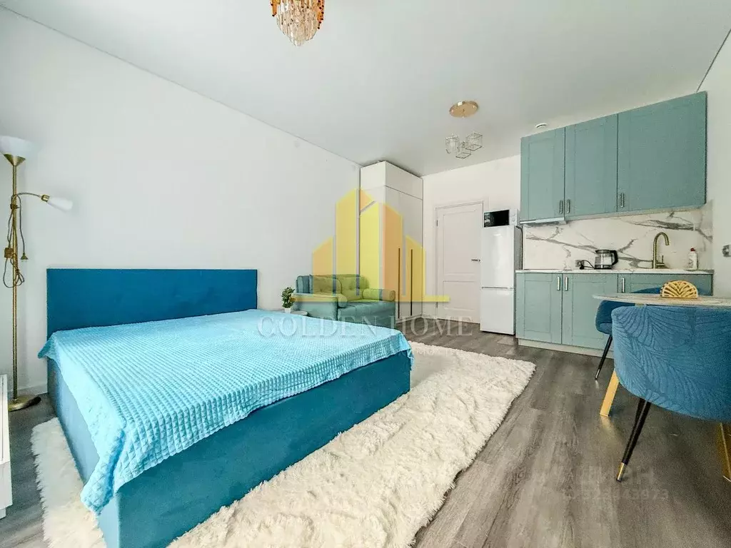 Студия Санкт-Петербург Уральская ул., 25 (30.0 м) - Фото 1