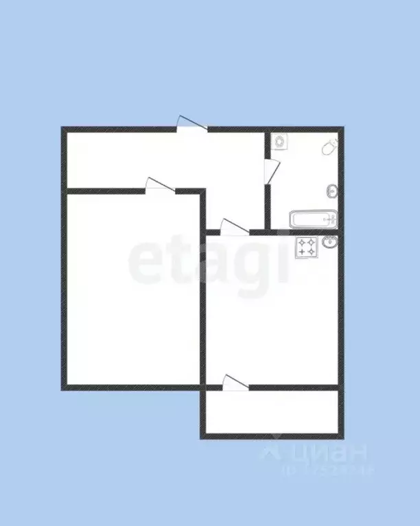 1-к кв. Краснодарский край, Краснодар ул. Имени Героя Ростовского, 8 ... - Фото 2