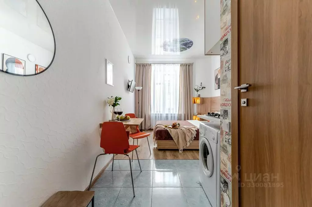 Студия Санкт-Петербург Гороховая ул., 32 (19.0 м) - Фото 1