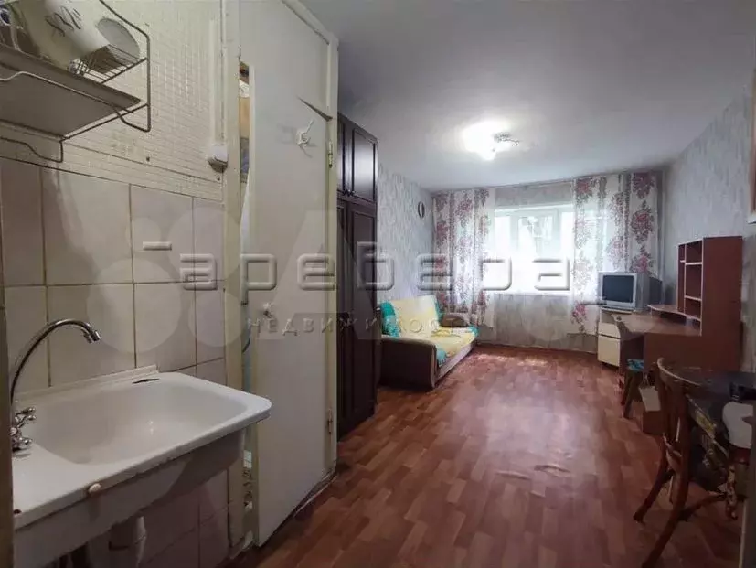 Квартира-студия, 17,1м, 1/5эт. - Фото 1