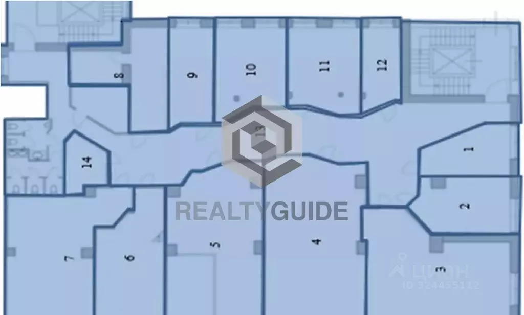 Офис в Москва Кривоколенный пер., 12С1 (21 м) - Фото 1