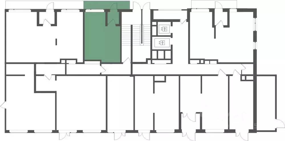 Студия Москва Ленинградское ш., 57С40 (30.7 м) - Фото 1