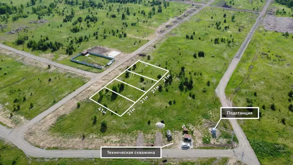 Участок в Томская область, Томский район, Деревня Петровский уч ул. ... - Фото 2