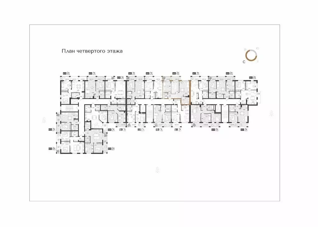 2-комнатная квартира: Светлогорск, Новая улица, 108-114 (73.38 м) - Фото 1