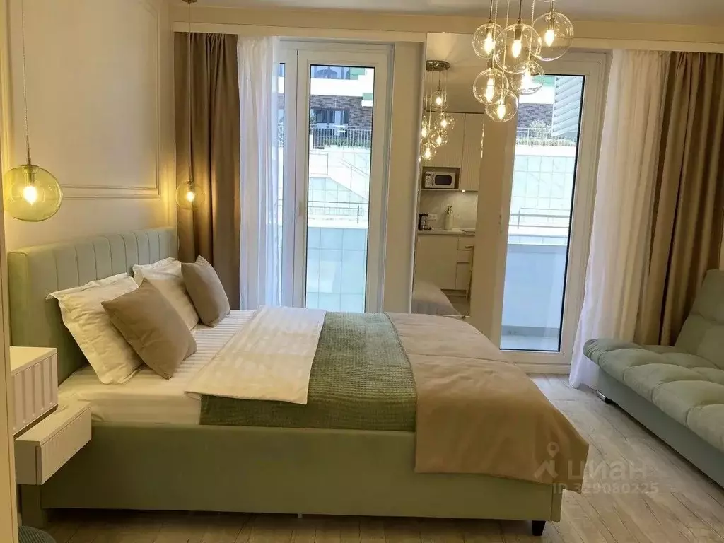 1-к кв. Краснодарский край, Сочи ул. Ленина, 290/8к3 (26.6 м) - Фото 2