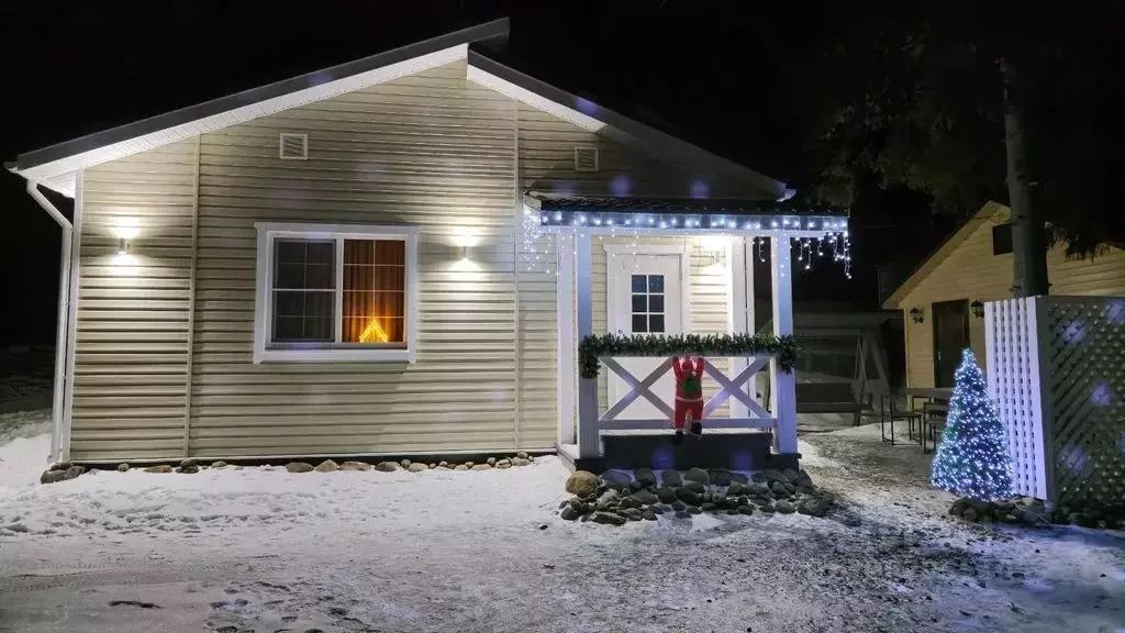 Дом в Карелия, Питкярантский муниципальный округ, пос. Импилахти ш. ... - Фото 1