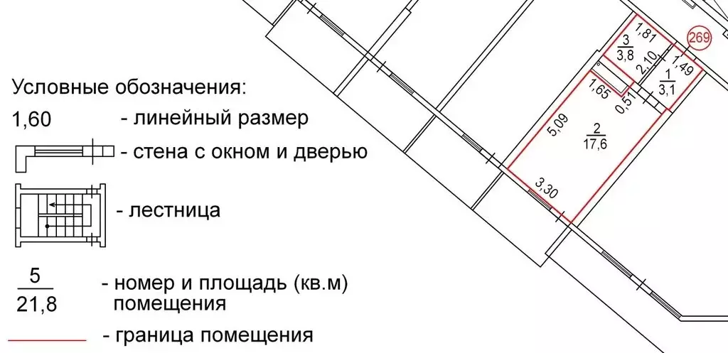 Квартира-студия: Семидворье, Пограничный переулок, 7 (26.3 м) - Фото 0