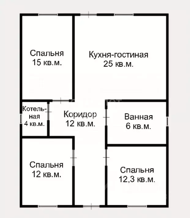 Дом в Краснодарский край, Северский район, Ильское городское ... - Фото 1