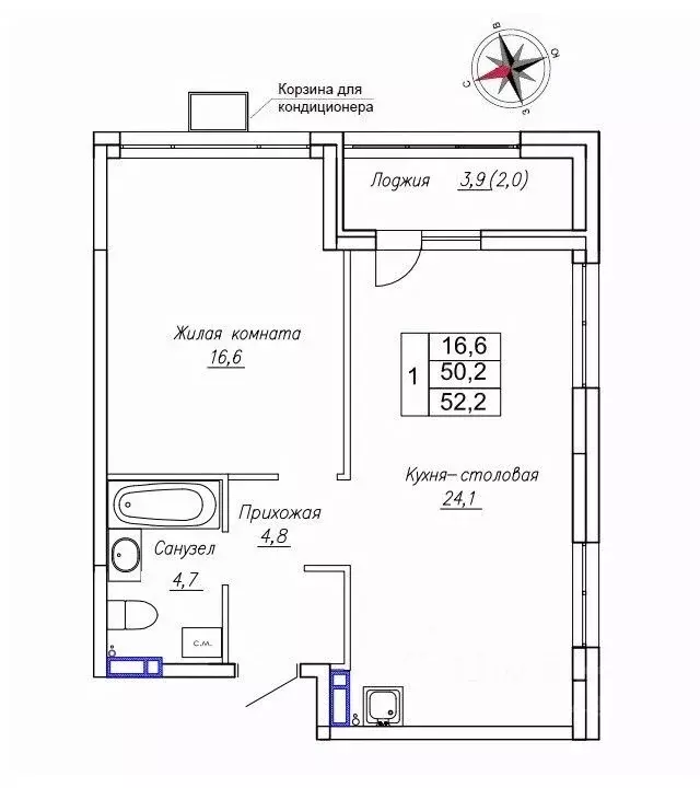 1-к кв. Приморский край, Надеждинский район, пос. Новый ул. Ленина, ... - Фото 1