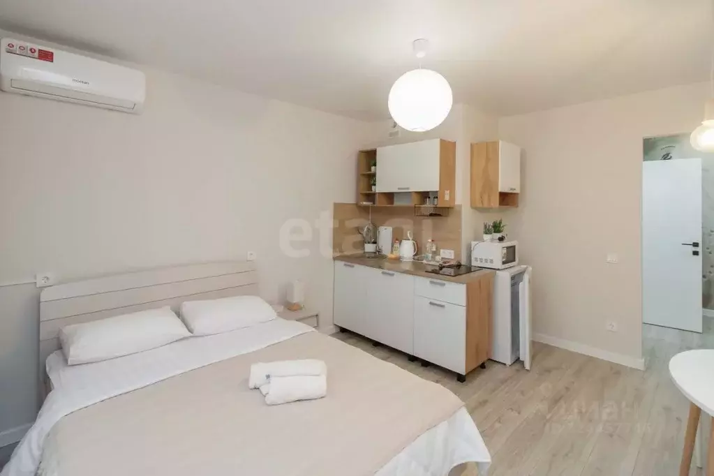 Студия Тюменская область, Тюмень ул. Валентины Трофимовой, 12 (29.0 м) - Фото 2