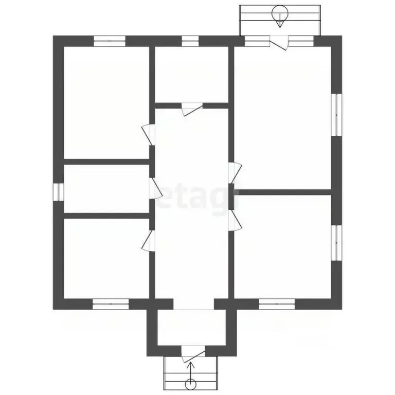 Дом в Севастополь с. Осипенко, ул. Енисейская, 9А (121 м) - Фото 1