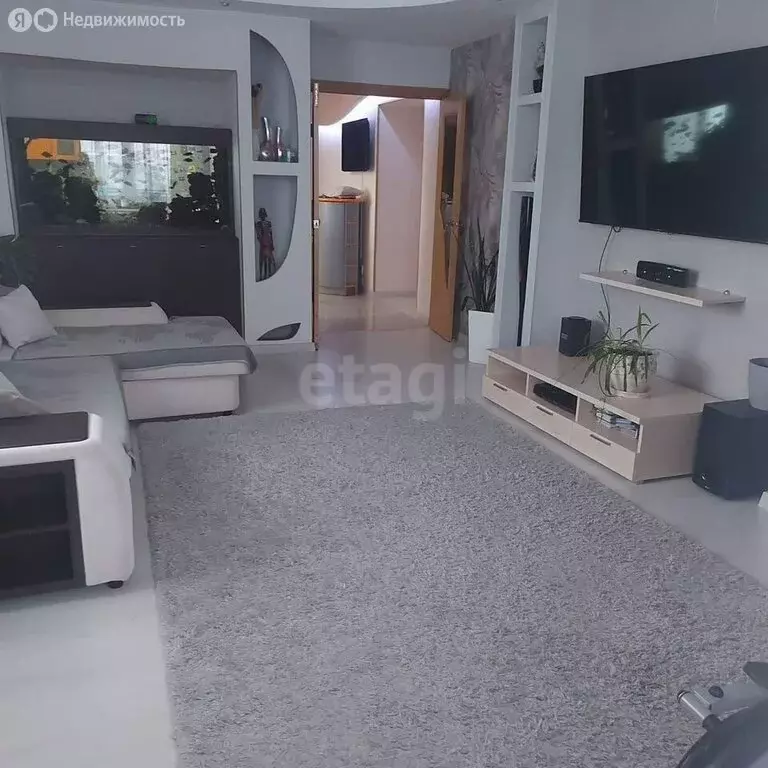 3-комнатная квартира: Барнаул, Павловский тракт, 80 (98 м) - Фото 2