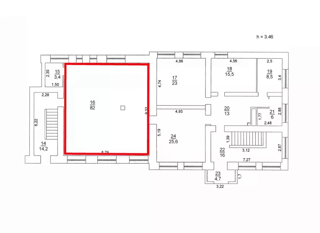 Офис в Санкт-Петербург Химический пер., 8к2 (82 м) - Фото 1