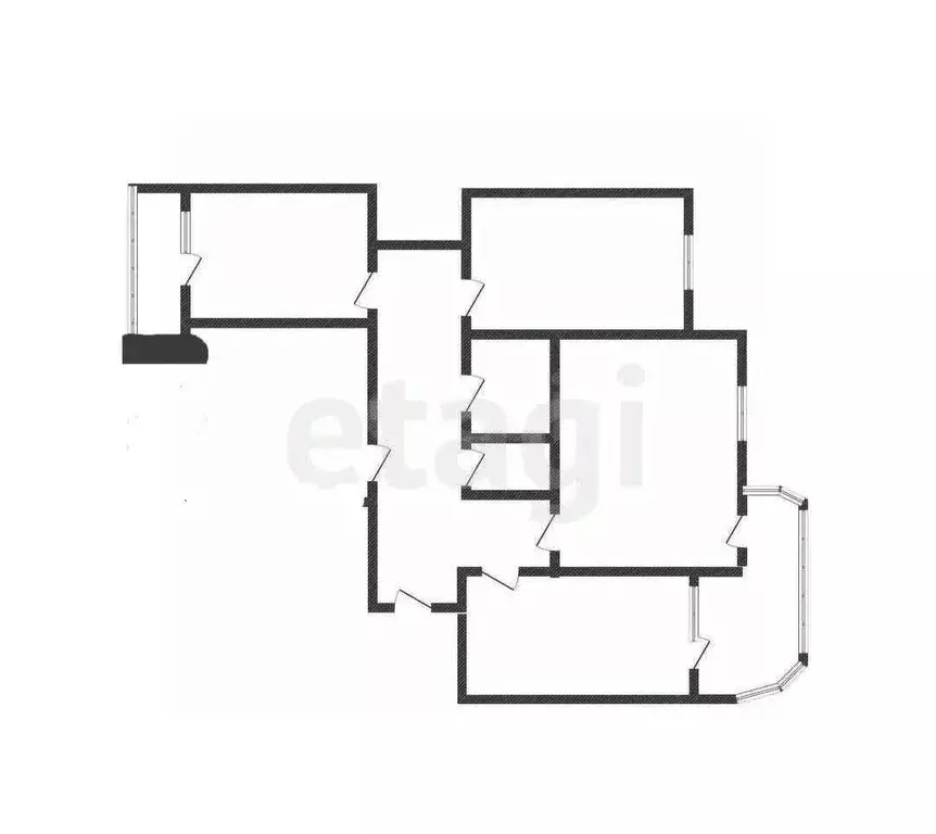 3-к кв. Адыгея, Майкоп Пролетарская ул., 443 (70.2 м) - Фото 2