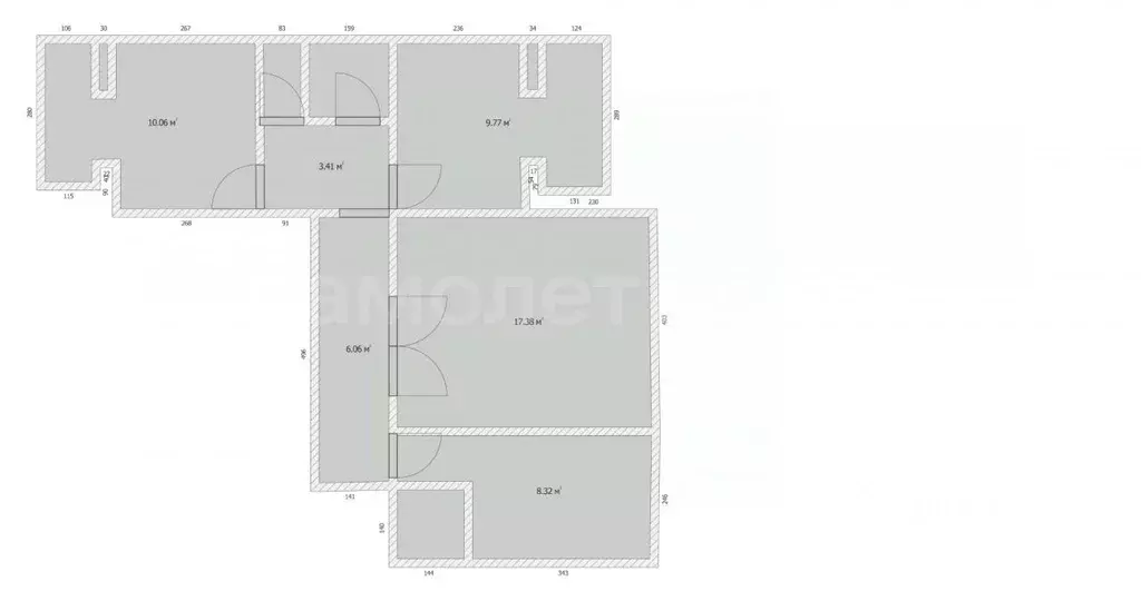 3-к кв. Московская область, Апрелевка Наро-Фоминский городской округ, ... - Фото 2