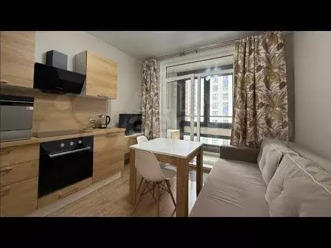 1-к. квартира, 33 м, 4/18 эт. - Фото 1