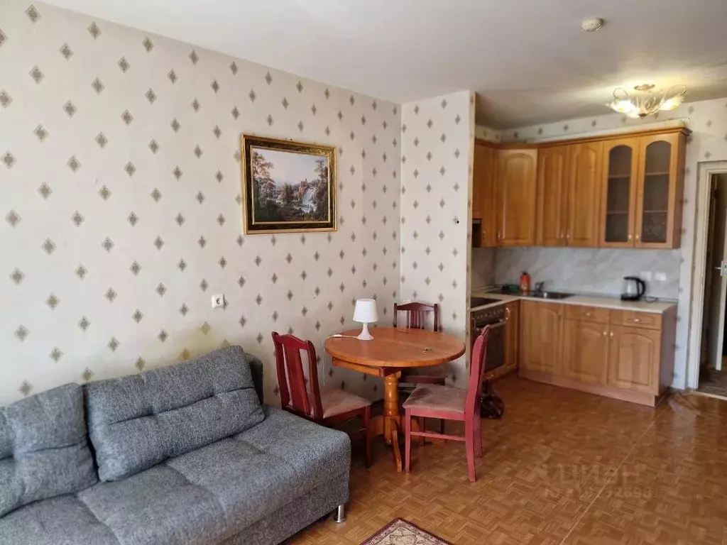 Студия Санкт-Петербург Тимуровская ул., 23к2 (28.0 м) - Фото 1
