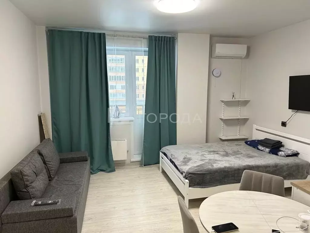 Студия Новосибирская область, Новосибирск Закаменский мкр, 12 (22.0 м) - Фото 2