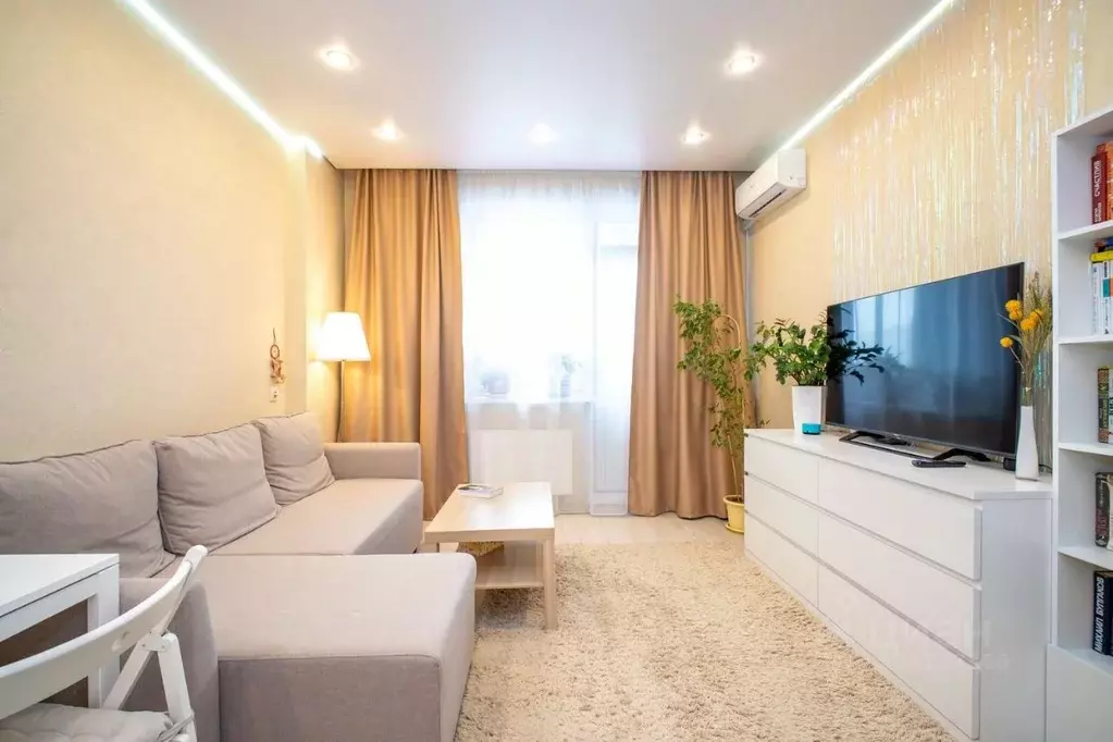 Студия Новосибирская область, Новосибирск ул. Залесского, 8/1 (33.0 м) - Фото 2