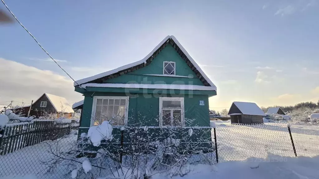 Дом в Ленинградская область, Киришский район, Будогощь пгт, Ракитино ... - Фото 1