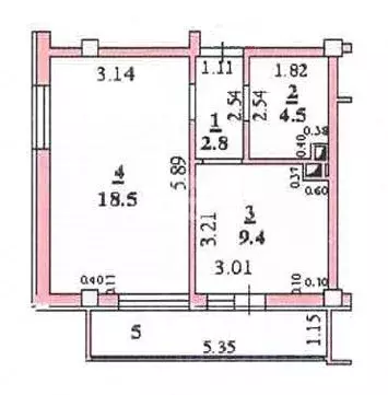 1-к кв. Липецкая область, Липецкий муниципальный округ, с. Подгорное, ... - Фото 2
