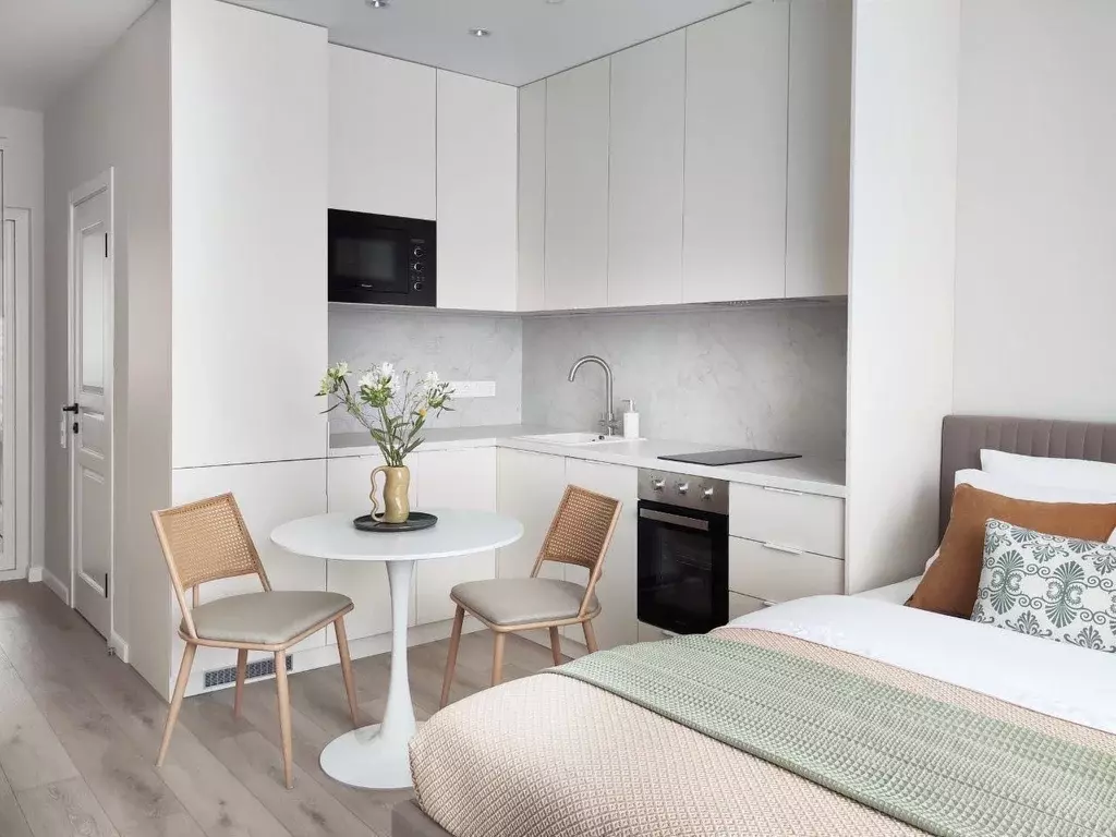 Студия Московская область, Химки городской округ, д. Рузино, ... - Фото 1