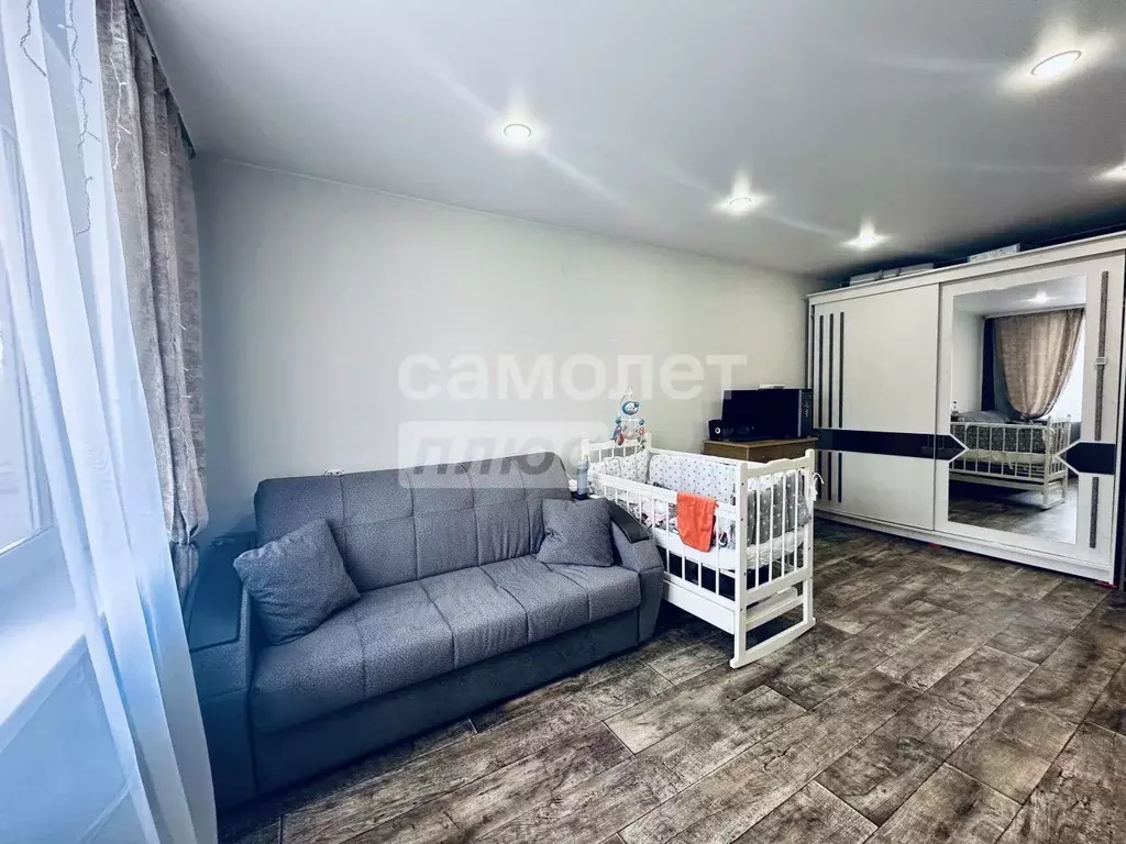 1-к кв. Пермский край, Пермь ул. Луговского, 136 (30.4 м) - Фото 1