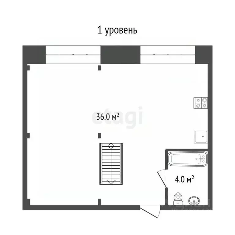 2-к кв. Москва Варшавское ш., 9с28 (56.0 м) - Фото 2