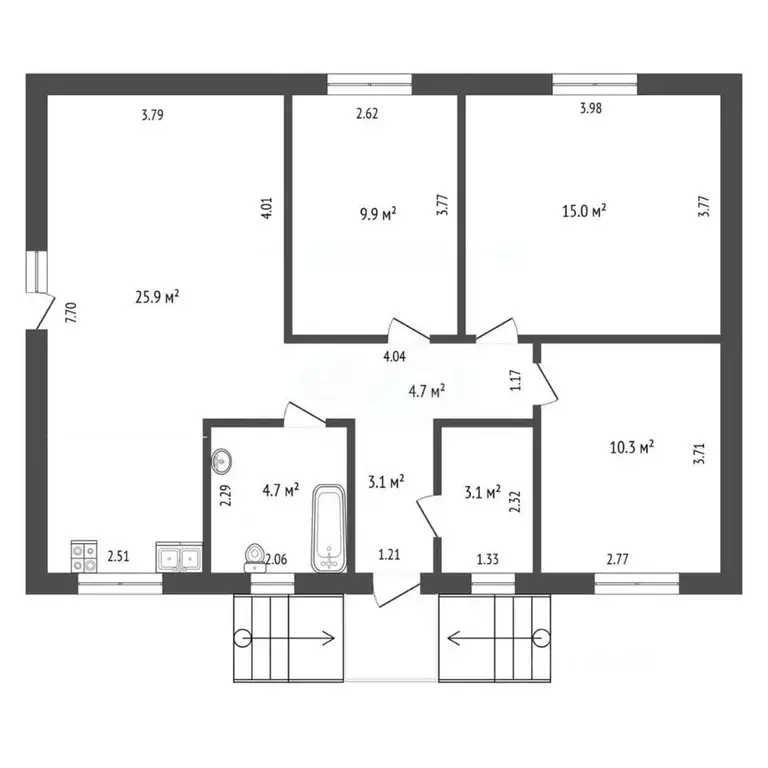 Дом в Краснодарский край, Новороссийск городской округ, Семигорский ... - Фото 2