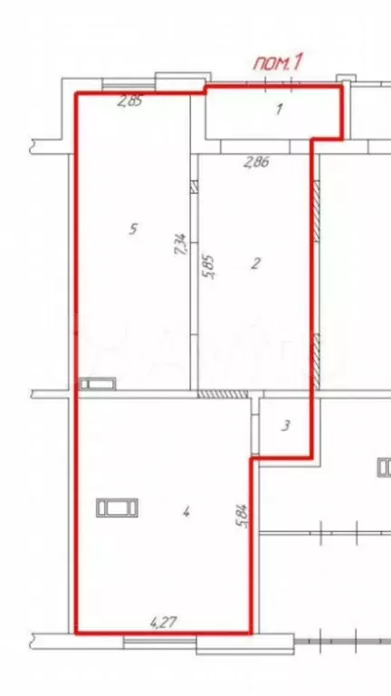 Свободного назначения в ЖК Притяжение 70м - Фото 0