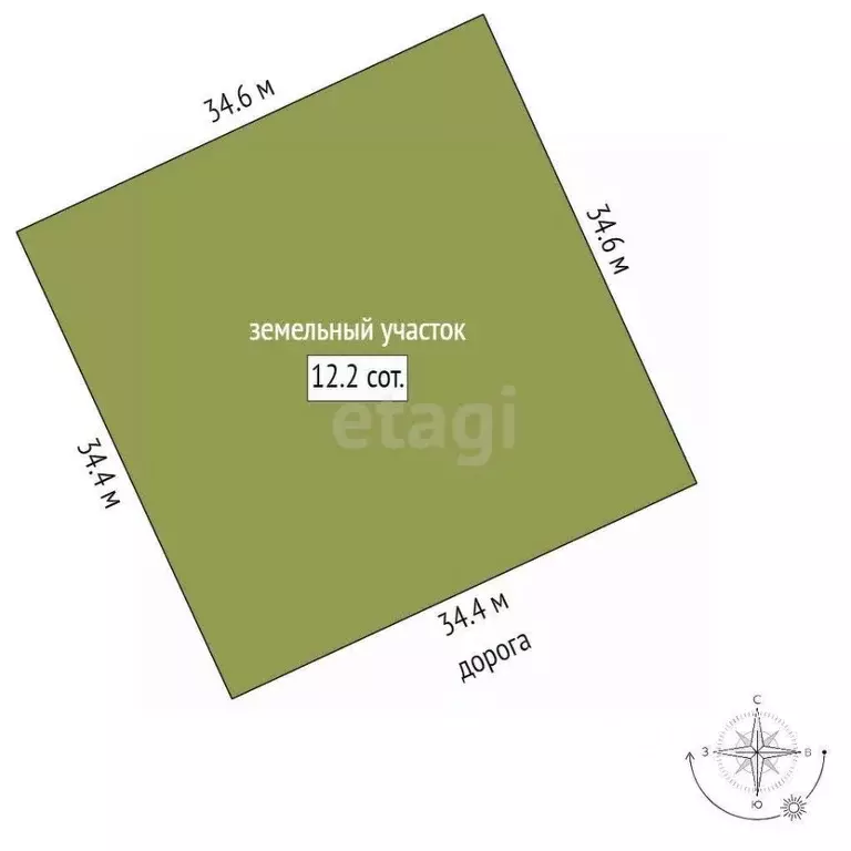 Участок в Ленинградская область, Всеволожский район, Лесколовское ... - Фото 1