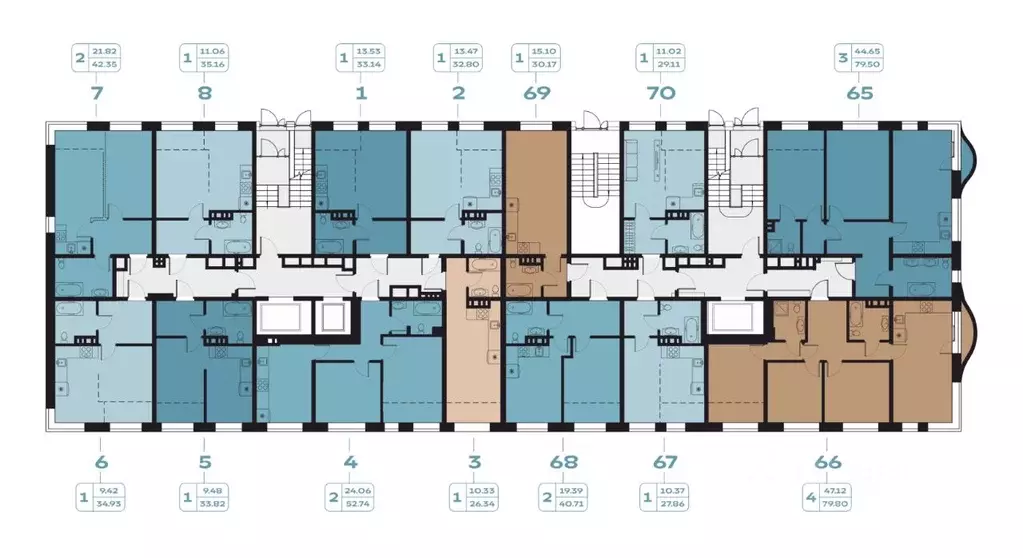 3-к кв. Иркутская область, Иркутск наб. Верхняя, 127 (79.5 м) - Фото 1