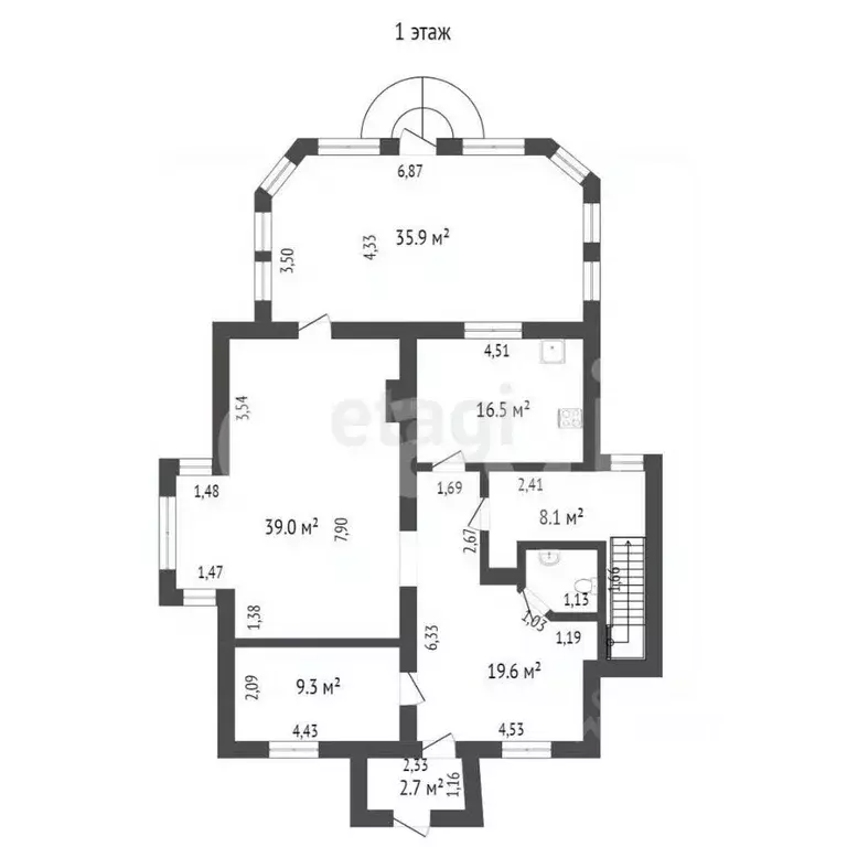 Дом в Калининградская область, Калининград Пражская ул., 16 (300 м) - Фото 2
