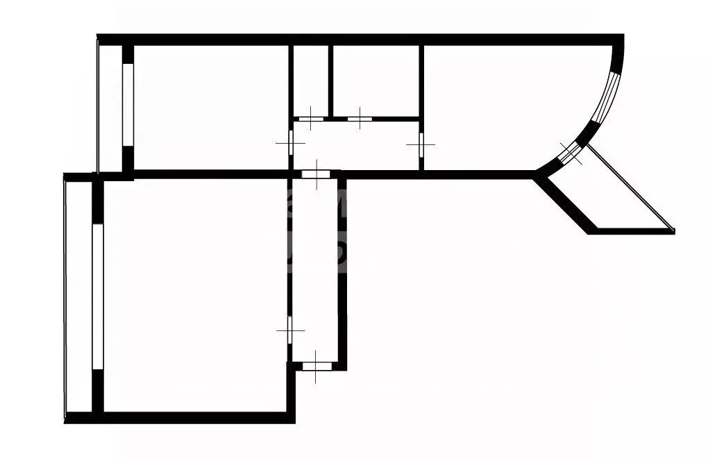 3-к кв. Томская область, Томск Вокзальная ул., 21 (75.0 м) - Фото 2