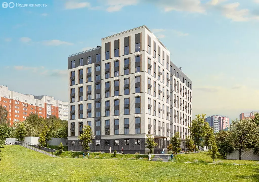 3-комнатная квартира: Чебоксары, улица Фридриха Энгельса, поз7 (65.13 ... - Фото 2