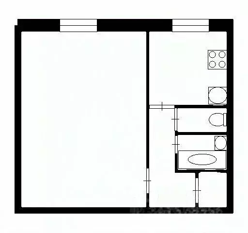 1-к кв. Калужская область, Калуга ул. Труда, 18 (34.0 м) - Фото 1