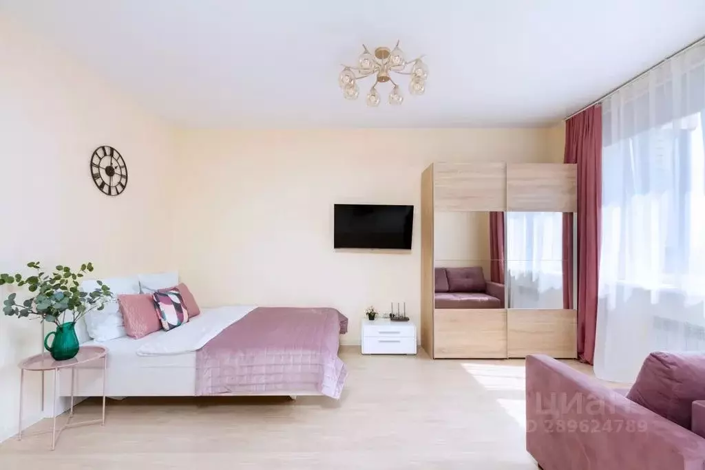 Студия Новосибирская область, Новосибирск ул. Державина, 47 (44.0 м) - Фото 1