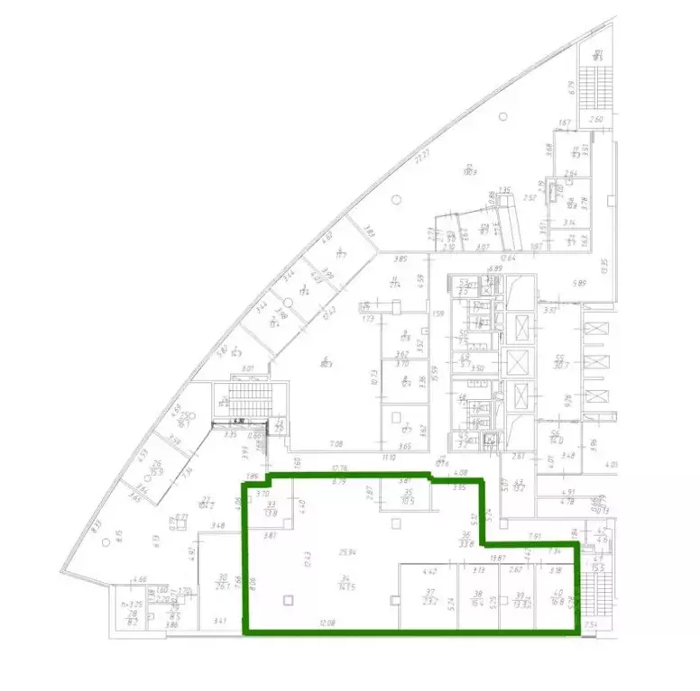 Офис в Москва 2-й Сыромятнический пер., 1 (205 м) - Фото 2