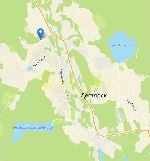 Участок в Свердловская область, Дегтярск ул. Шахтеров, 18 (13.5 сот.) - Фото 1